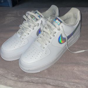 Holographic Nike Air Forces